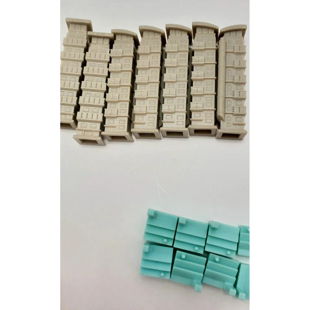 Monopoly City Replacement Buildings Lot Towers Stadiums Hazards Houses Parts Lot